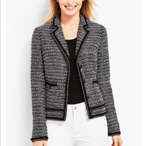 TALBOTS | Tweed Single Breasted Blazer Size 10